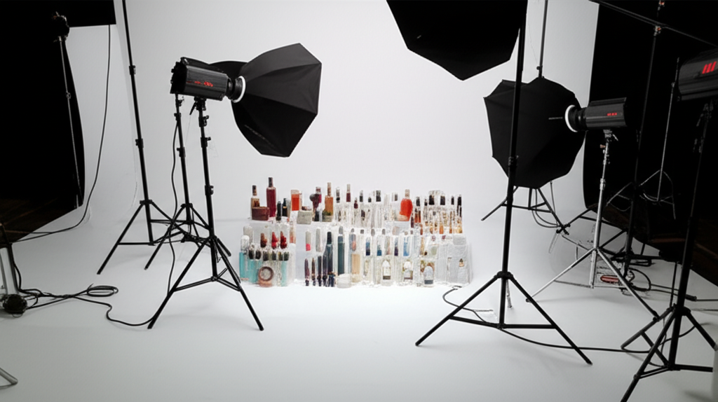 전문적인 상업 제품 촬영